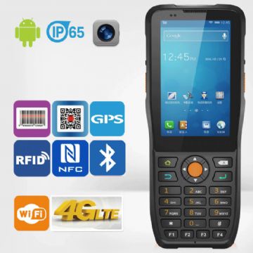 Android 4G Phone Call Barcode Scanner Pda